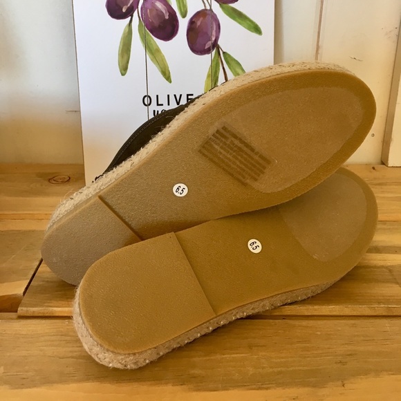 💚🌷LAST PAIR! Green Flat Mule💚 Espadrille🌷 - Picture 5 of 7